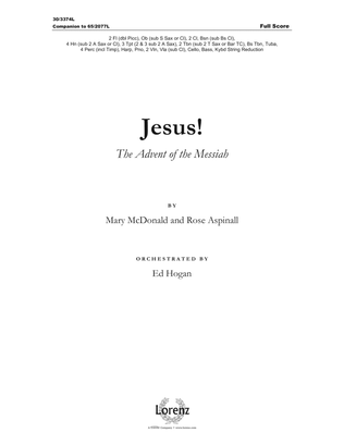 Book cover for Jesus! - Full Score