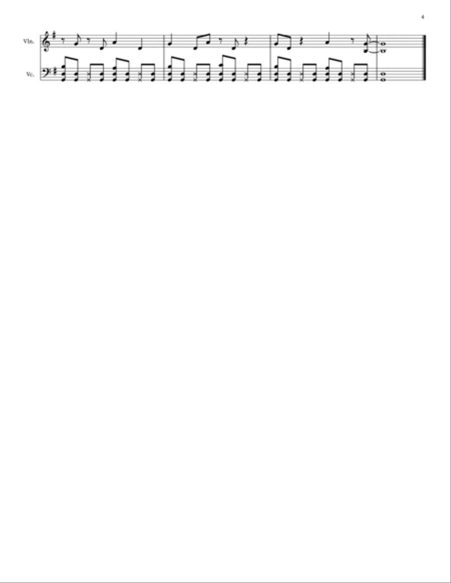 Everywhere String Duet scores gallery preview page 4