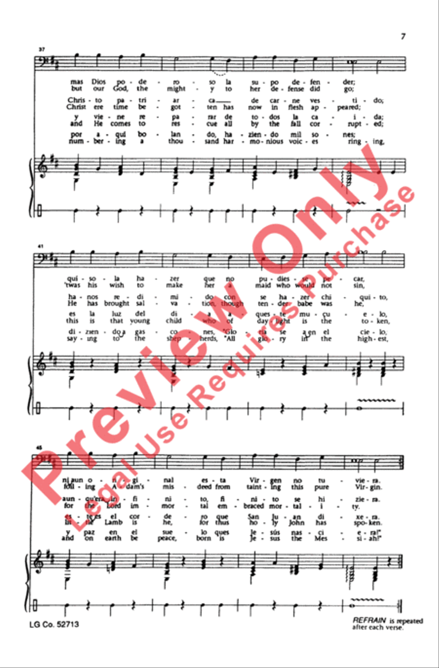 Riu, Riu, Chiu 4-Part scores gallery preview page 6