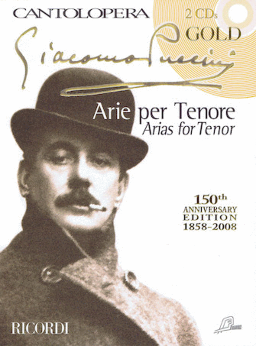 Giacomo Puccini – Arias for Tenor Voice Solo scores gallery preview page 1