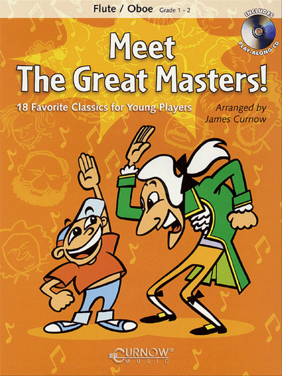Meet the Great Masters! Flute scores gallery preview page 1