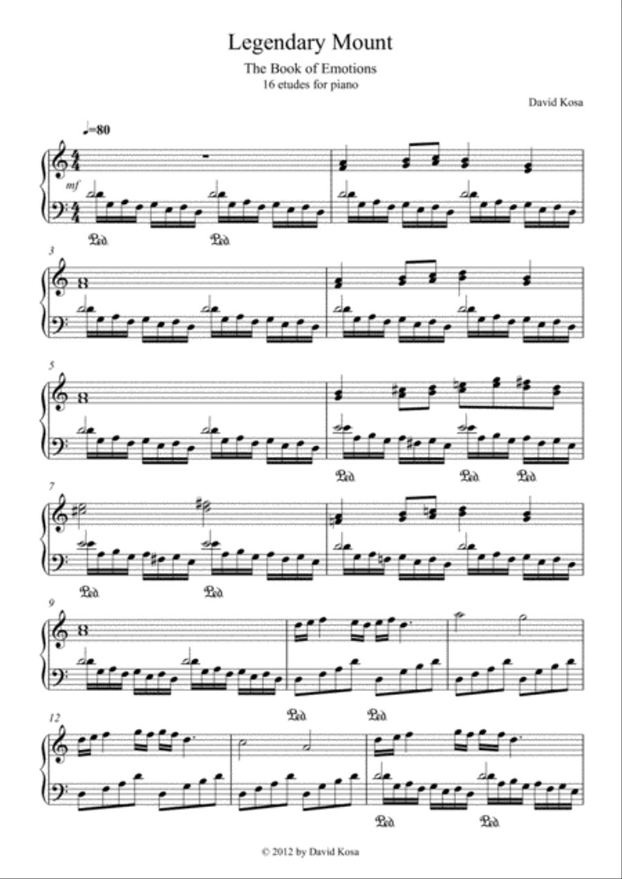 Legendary Mount Piano Method scores gallery preview page 1