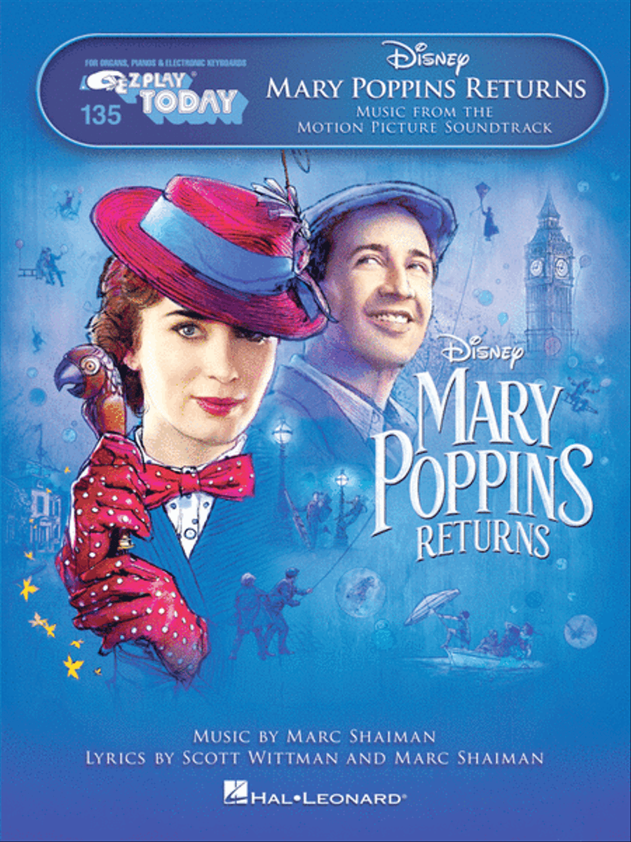 Mary Poppins Returns Electronic Keyboard scores gallery preview page 1