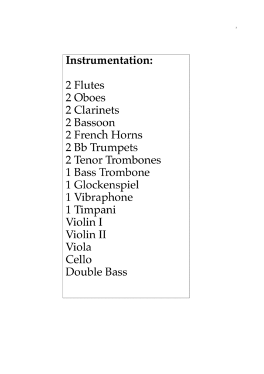 In the Old Castle Op. 85 In the Old Castle Op. 85 Full Orchestra scores gallery preview page 3