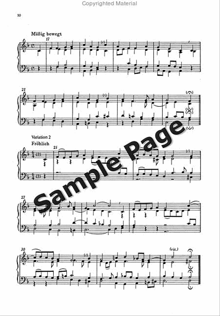 Mit Freudigem Schall Score 4-Part scores gallery preview page 11