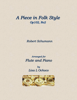A Piece in Folk Style for Flute and Piano