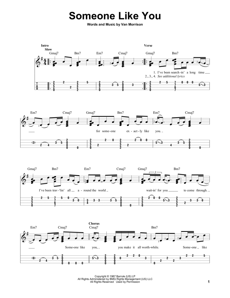 Someone Like You Ukulele scores gallery preview page 1