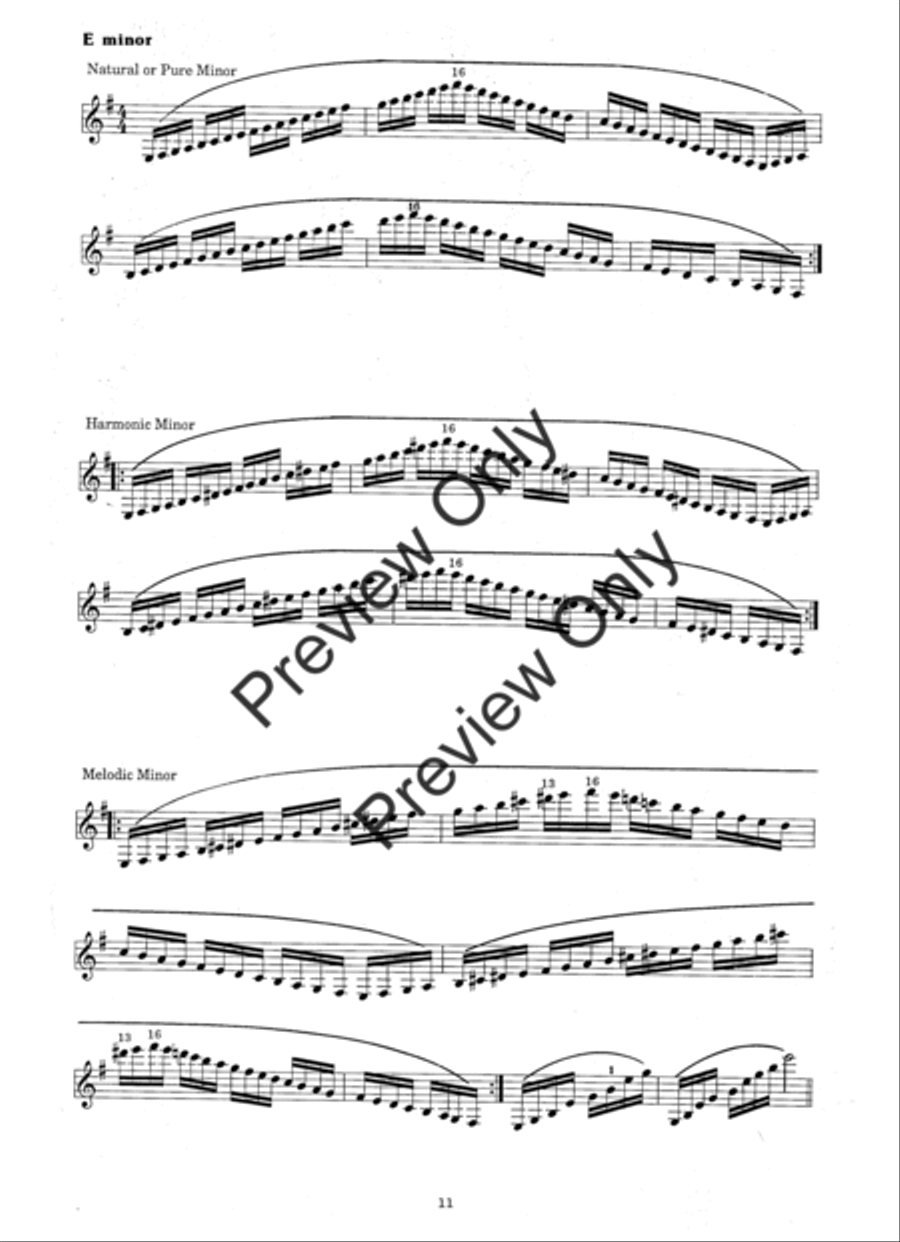 Carl Baermann's Celebrated Method For Clarinet, Part 3 Clarinet scores gallery preview page 17