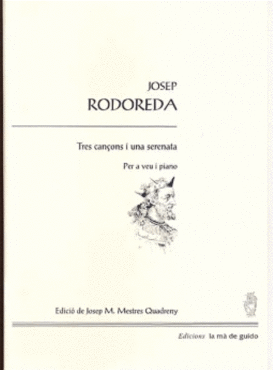 Tres cancons i una serenata Voice Solo scores gallery preview page 1