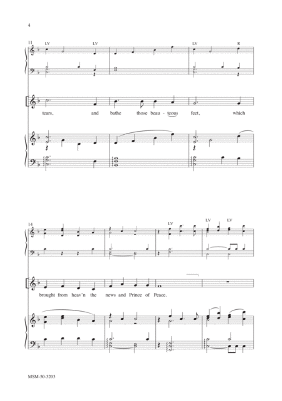 Drop, Drop, Slow Tears Drop, Drop, Slow Tears 4-Part scores gallery preview page 4