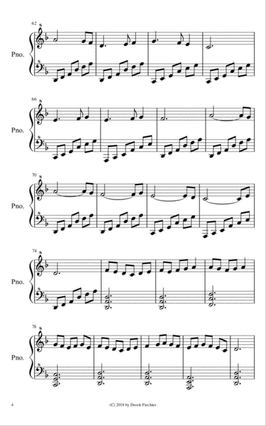 Brown Fox Inn Brown Fox Inn Piano Solo scores gallery preview page 4