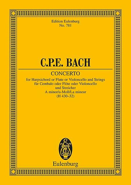 Concerto A minor H 430-32