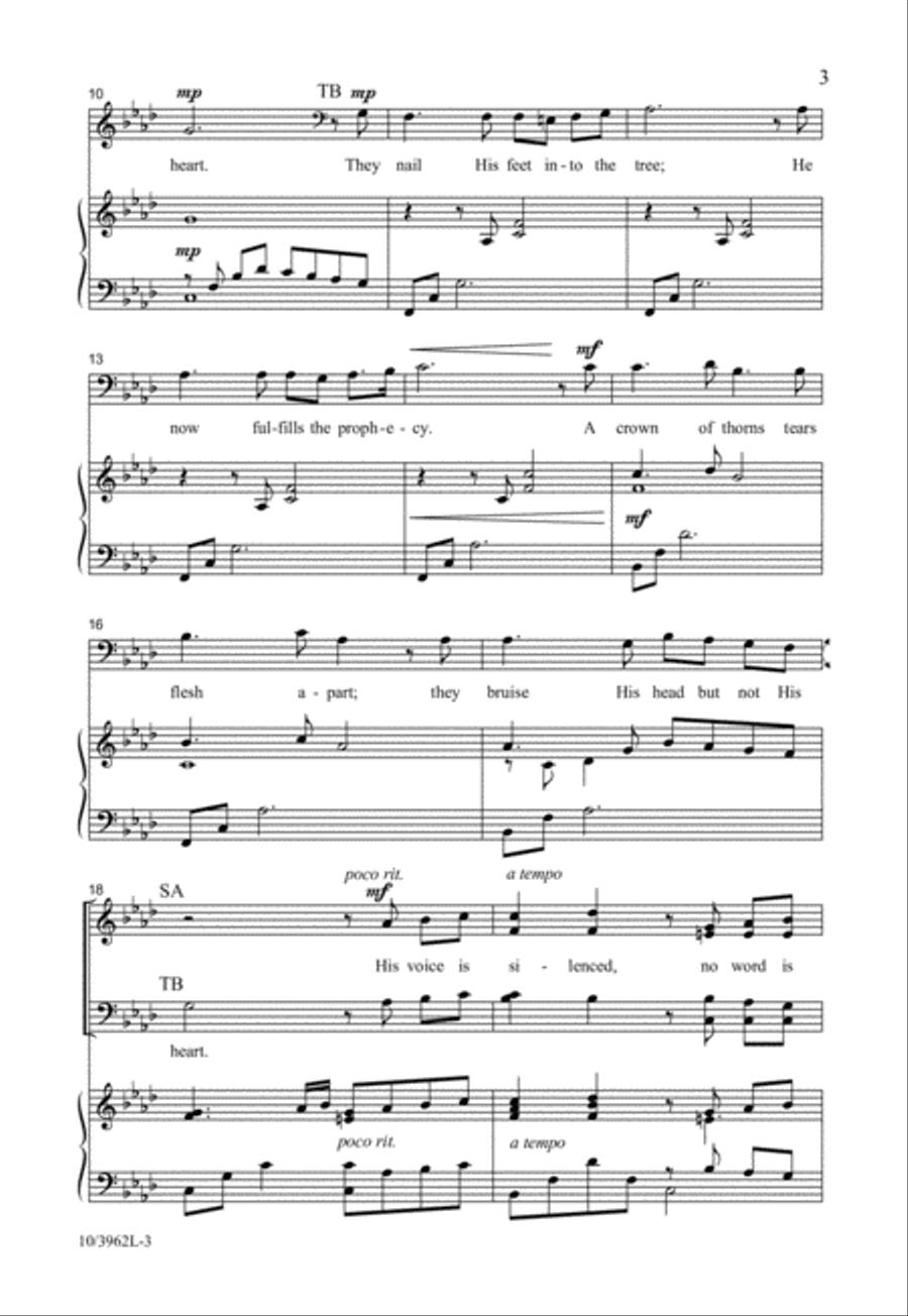 The Heart of Jesus The Heart of Jesus 4-Part scores gallery preview page 4