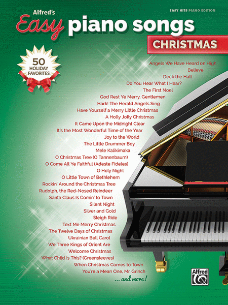 Alfred's Easy Piano Songs -- Christmas