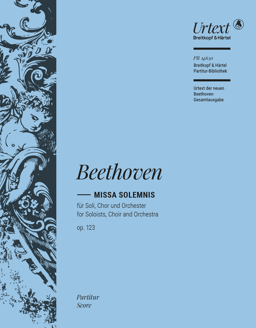 Missa Solemnis in D major Op. 123 4-Part scores gallery preview page 1