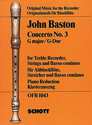Concerto No. 3 in G major