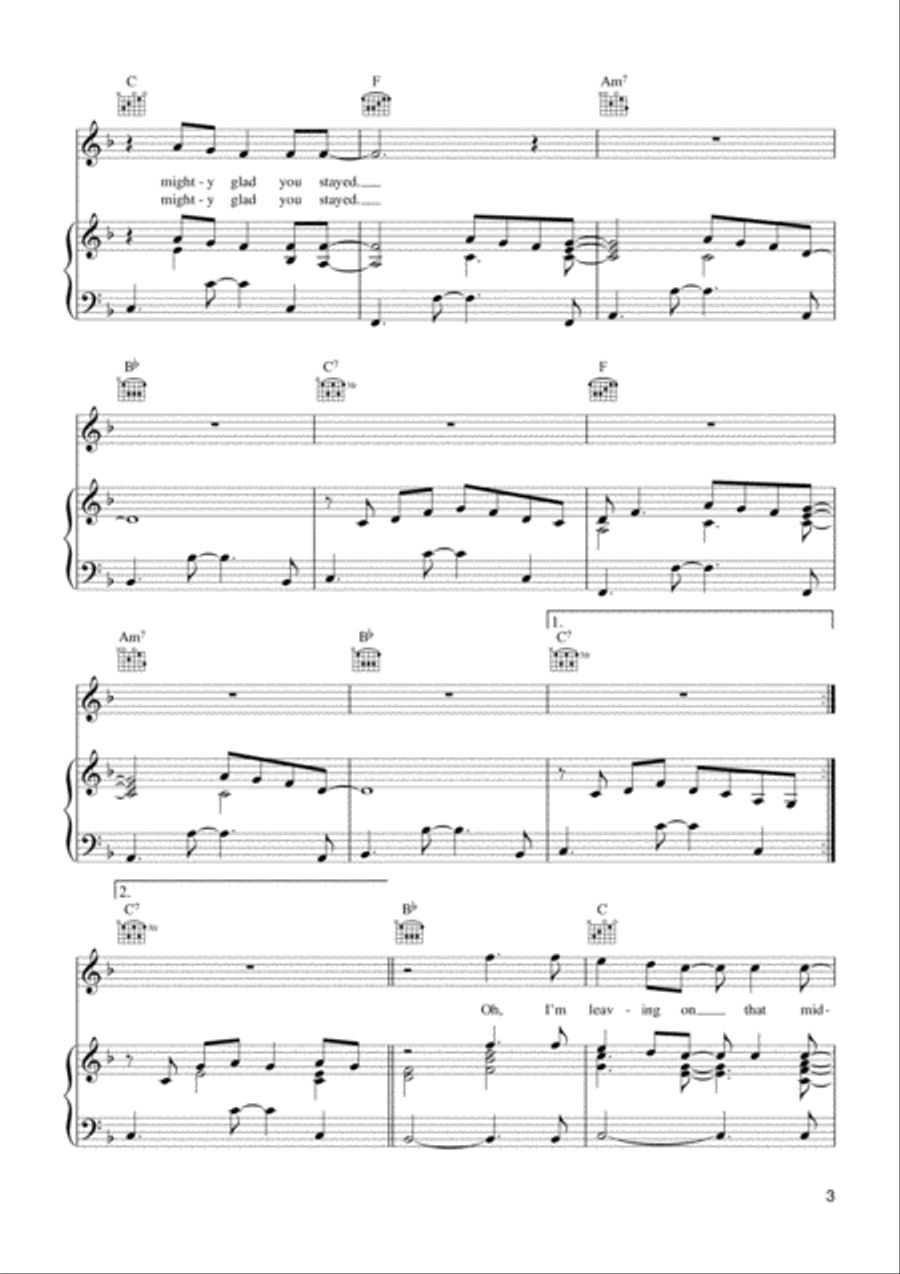 Stuck On You Sheet Music Lionel Richie - ♪