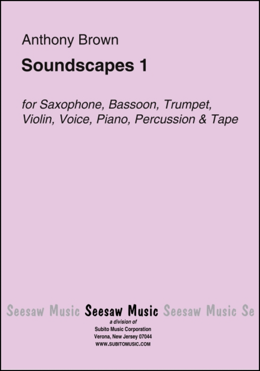 Soundscapes 1 Bassoon scores gallery preview page 1