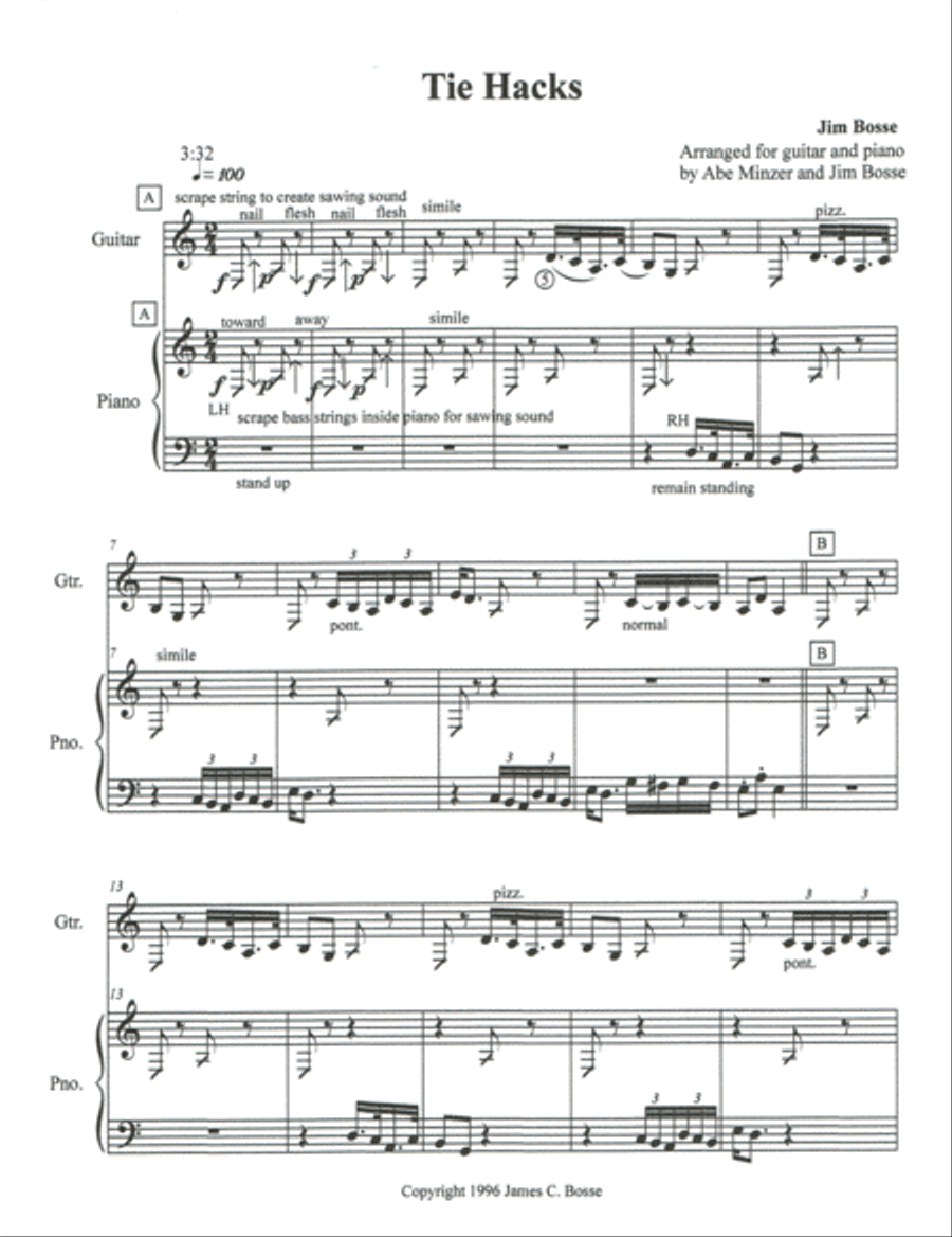 Tie Hacks Acoustic Guitar scores gallery preview page 2