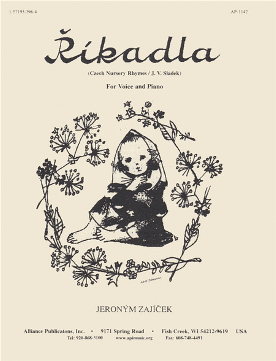 Rikadla/czech Nursery Rhymes - Voc Solo-pno Piano scores gallery preview page 1