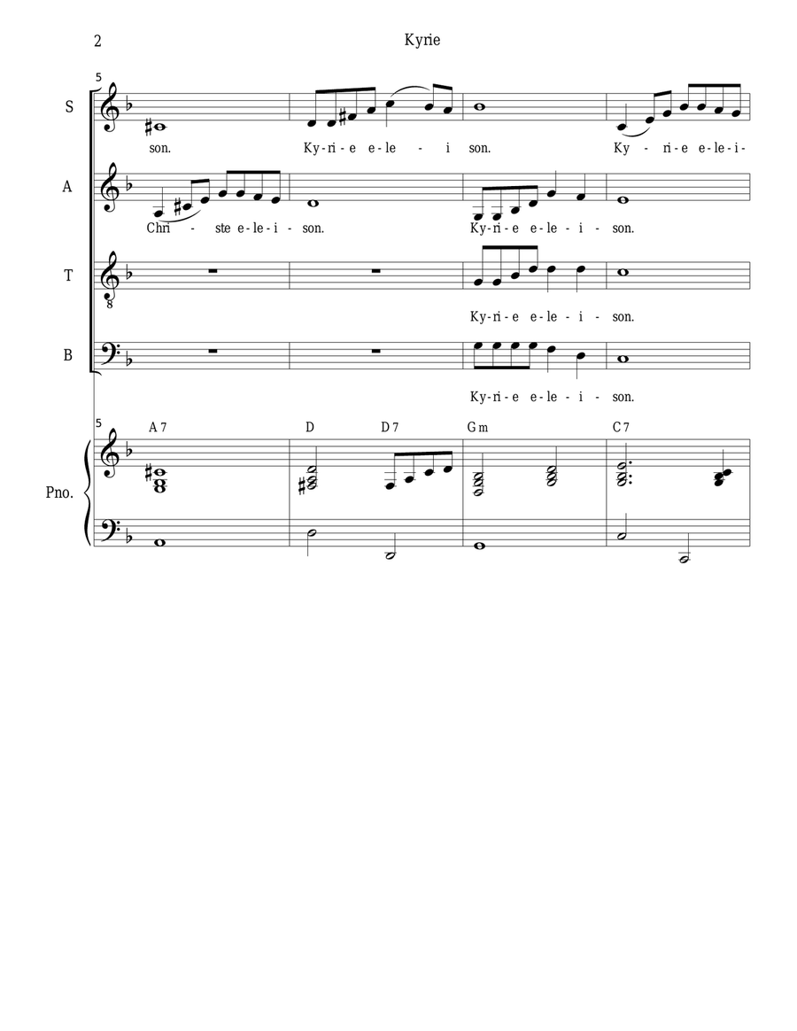 Kyrie (from 