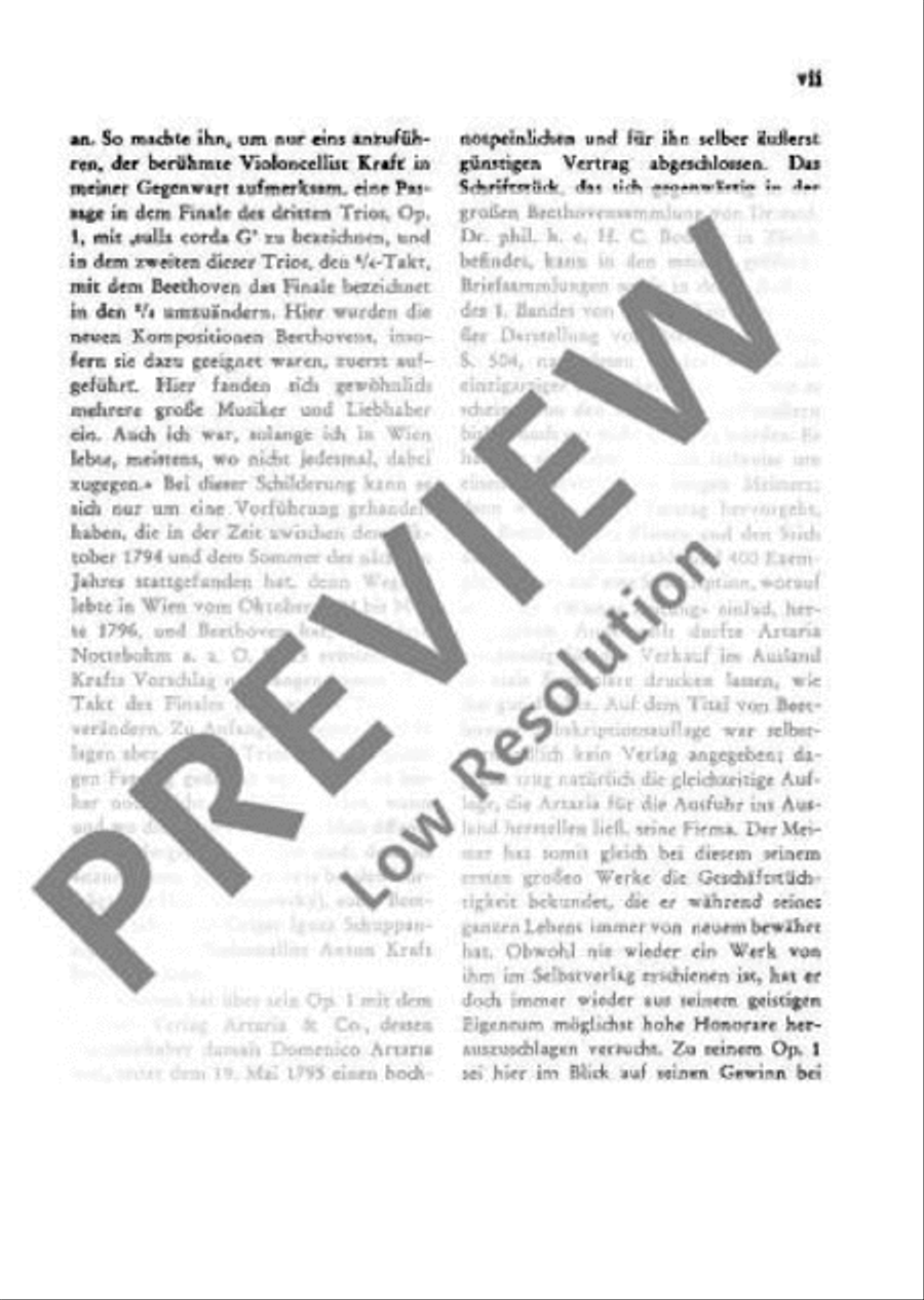 Piano Trio No. 3 C minor Piano Trio scores gallery preview page 8
