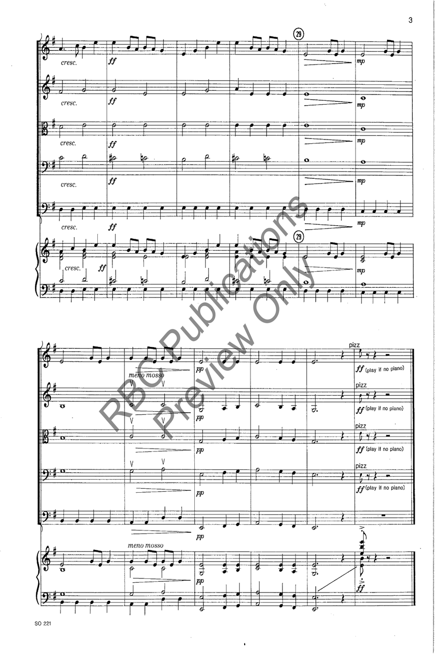 Gold Country Gold Country String Orchestra scores gallery preview page 4