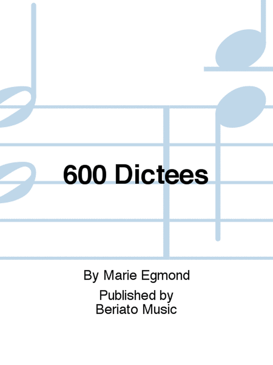 600 Dictees