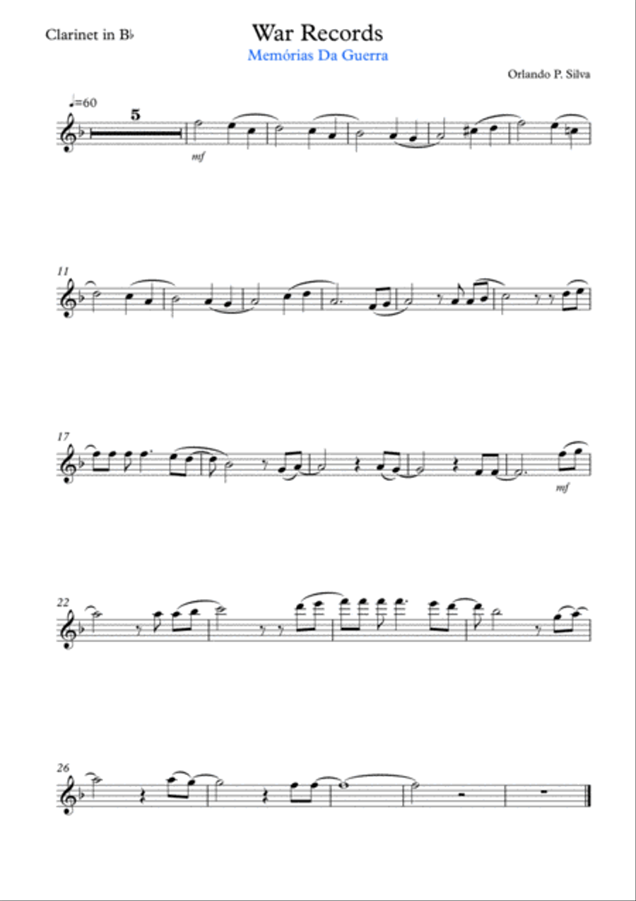 War Records Theme For Orquestra Full Orchestra scores gallery preview page 4