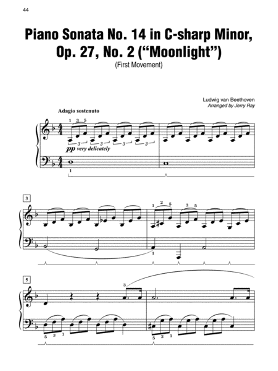 Simply Beethoven Simply Beethoven Easy Piano scores gallery preview page 4