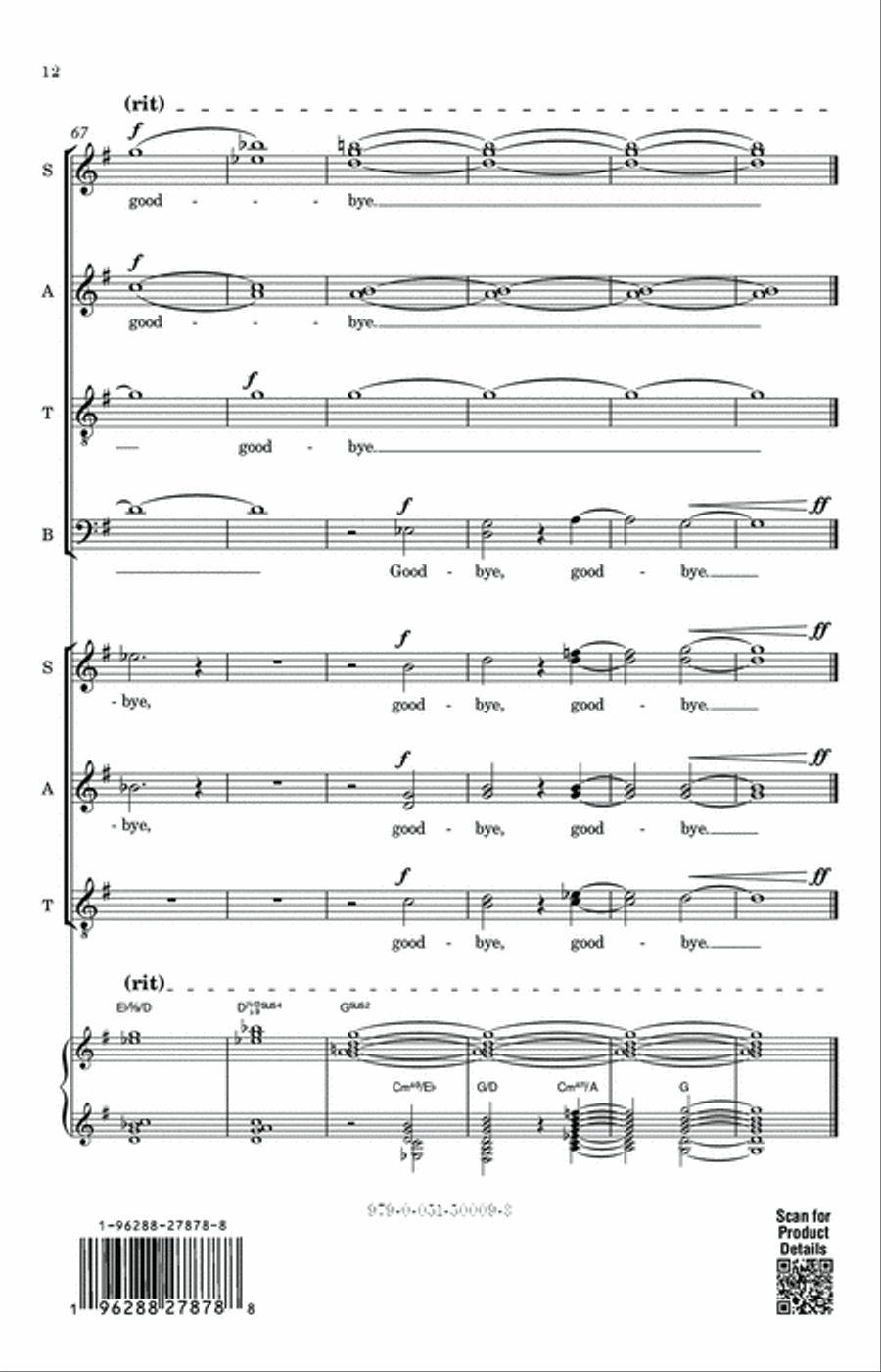 World O World (Simplified version) Divisi scores gallery preview page 10