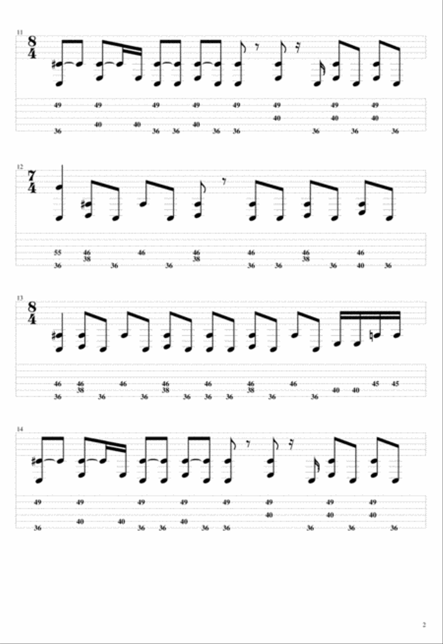 The Pain Of Perception Small Ensemble scores gallery preview page 2