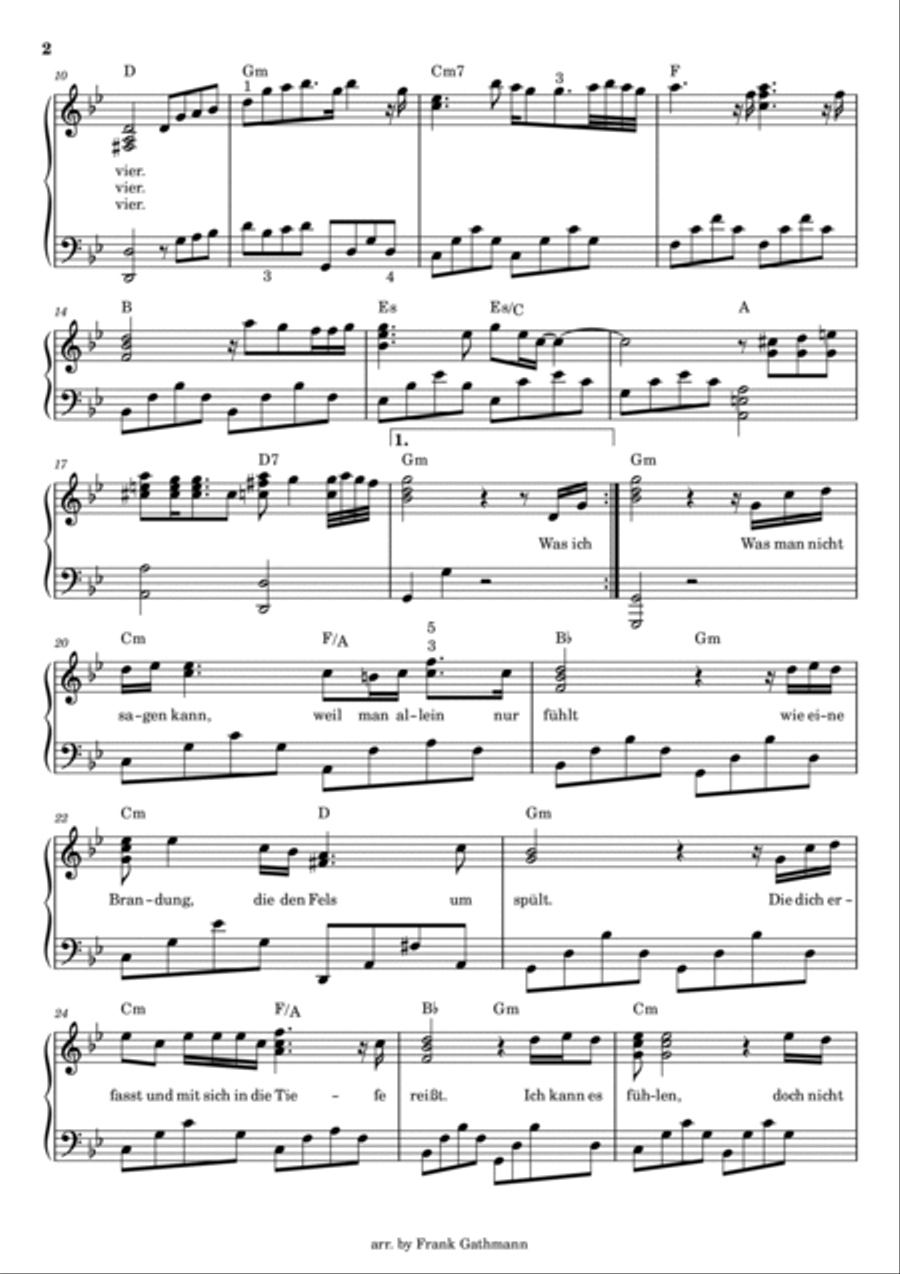 Was Ich Dir Sagen Will Voice scores gallery preview page 2