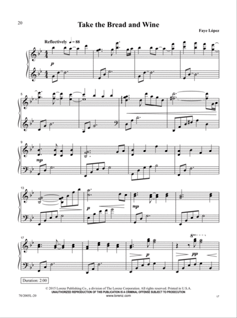 The Church Pianist's Library, Vol. 19 Piano Solo scores gallery preview page 9