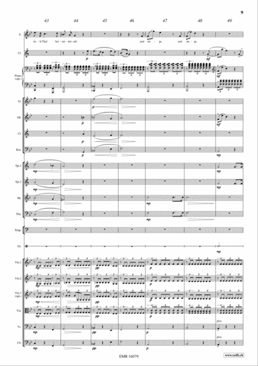 Der Hirt auf dem Felsen Der Hirt auf dem Felsen Orchestra scores gallery preview page 10