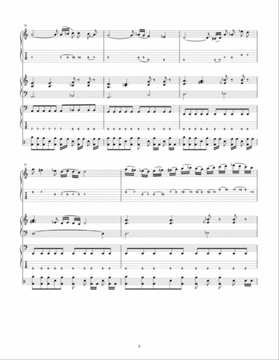 Tribal Small Ensemble scores gallery preview page 5
