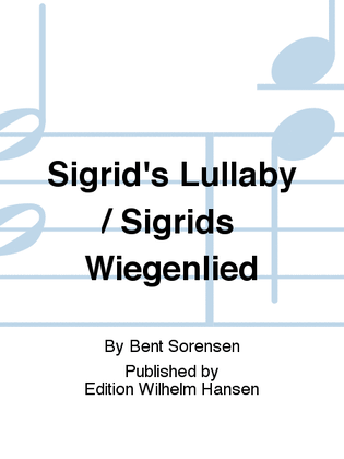 Sigrid's Lullaby / Sigrids Wiegenlied