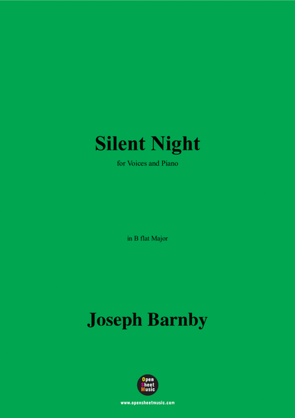 Barnby-Silent Night,in B flat Major