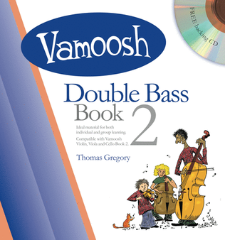 Book cover for Vamoosh Double Bass Book 2