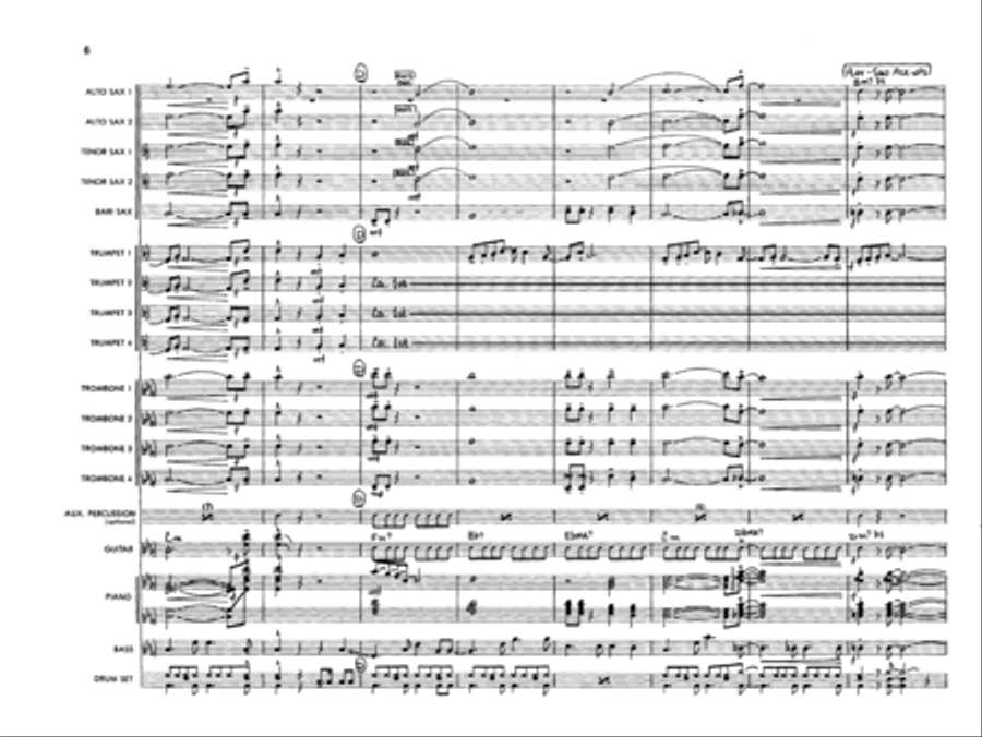 Bahia Bahia Jazz Ensemble scores gallery preview page 6