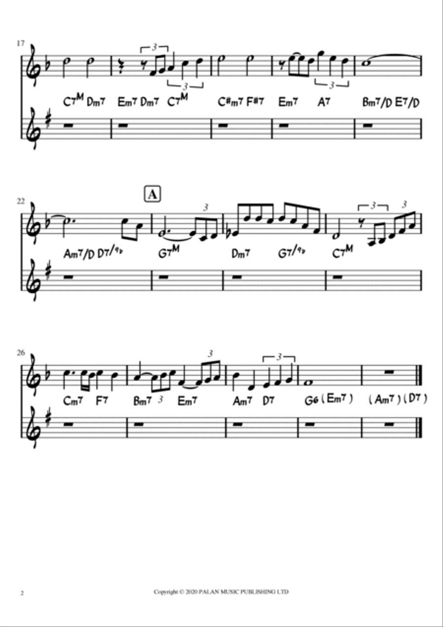 Misty B-Flat Trumpet scores gallery preview page 2