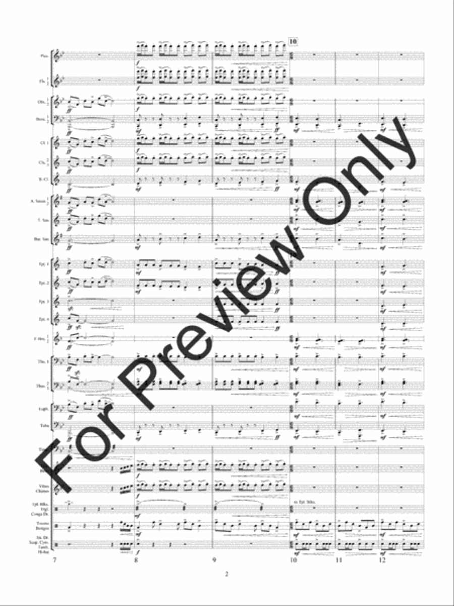 Quintology (Score) Quintology (Score) Concert Band scores gallery preview page 5