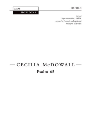 Book cover for Psalm 65