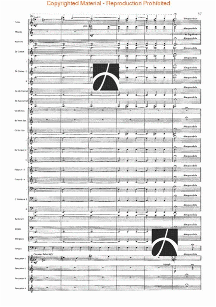 Spartacus Concert Band scores gallery preview page 58