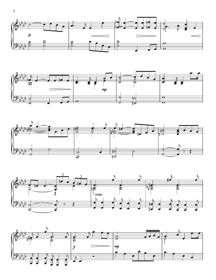 My Father's Favorite Piano Solo scores gallery preview page 2