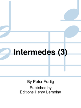 Book cover for Intermedes (3)