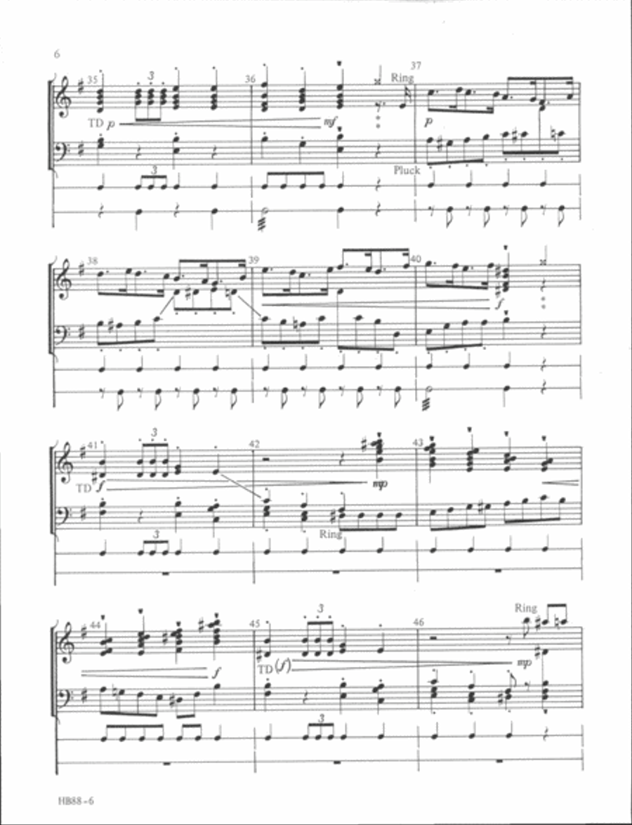 March of the Toy Soldiers Handbell Choir scores gallery preview page 5