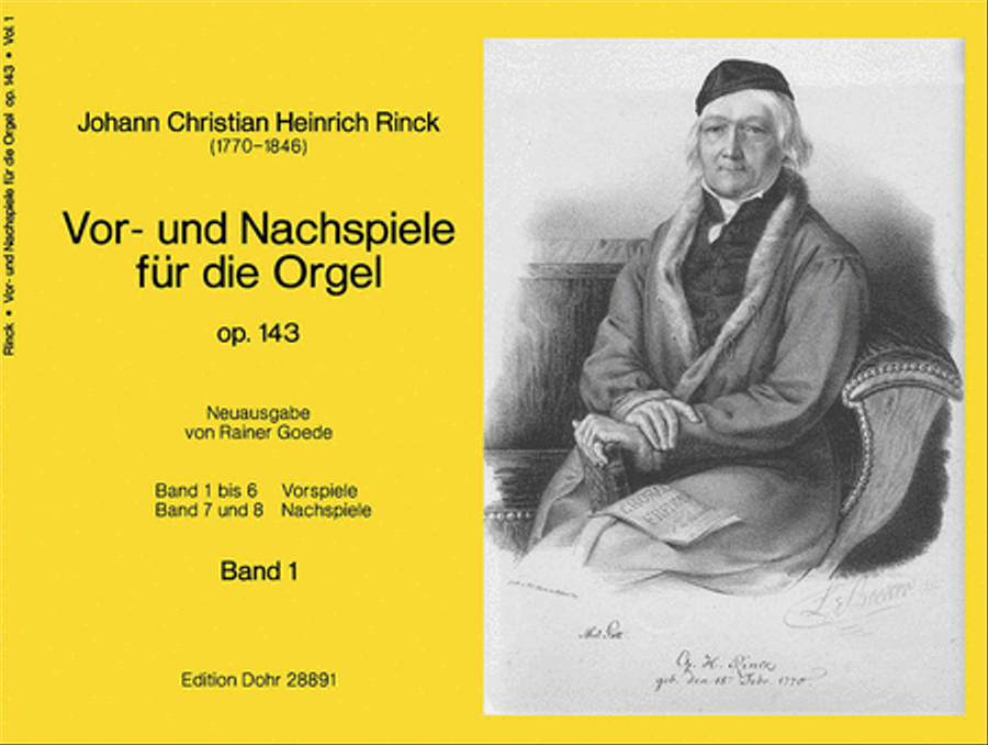 Vor- und Nachspiele für die Orgel op. 143 -Band 1 (Nr. 1-42)-