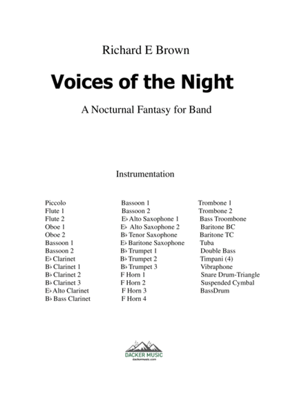 Voices of the Night - band image number null