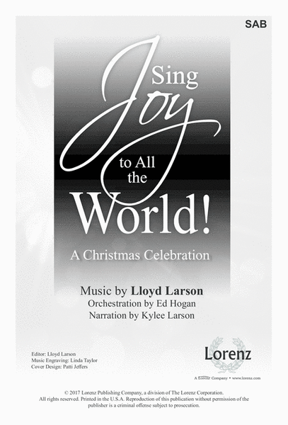 Sing Joy to All the World!